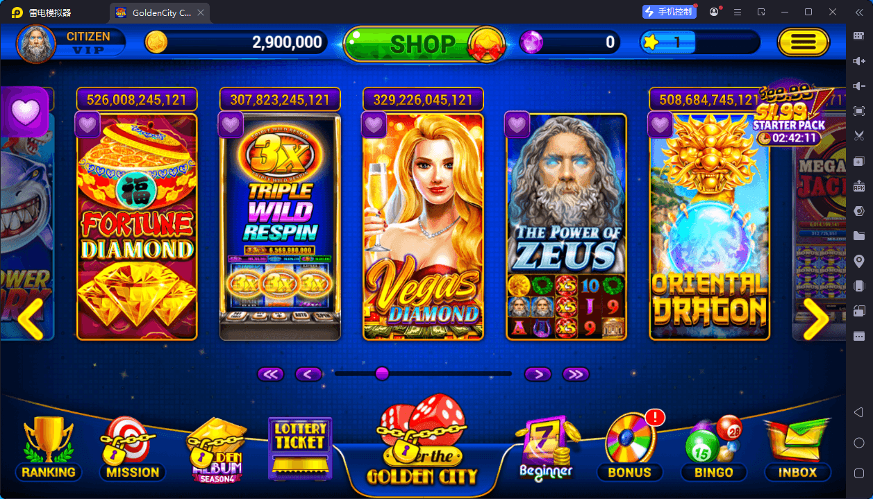 Golden City Casino欧美slots,美国slots海外电玩全套组件 - 九牛源码网