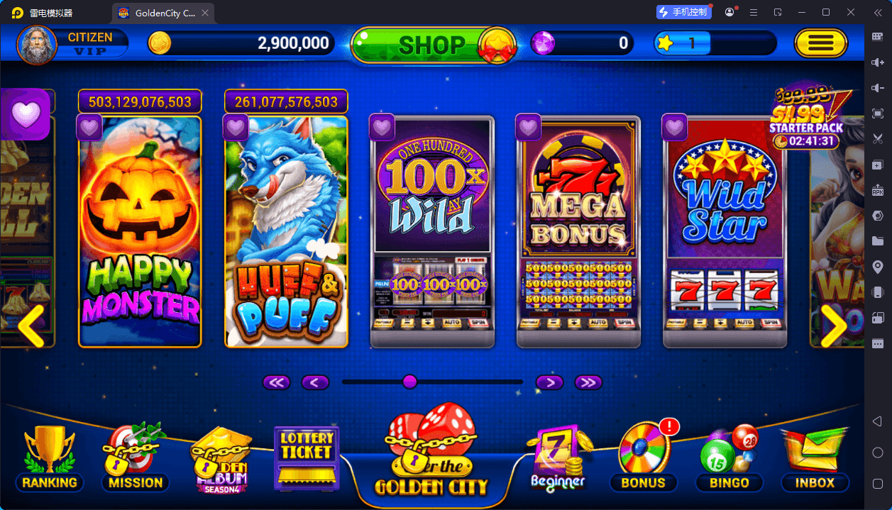 Golden City Casino欧美slots,美国slots海外电玩全套组件 - 九牛源码网