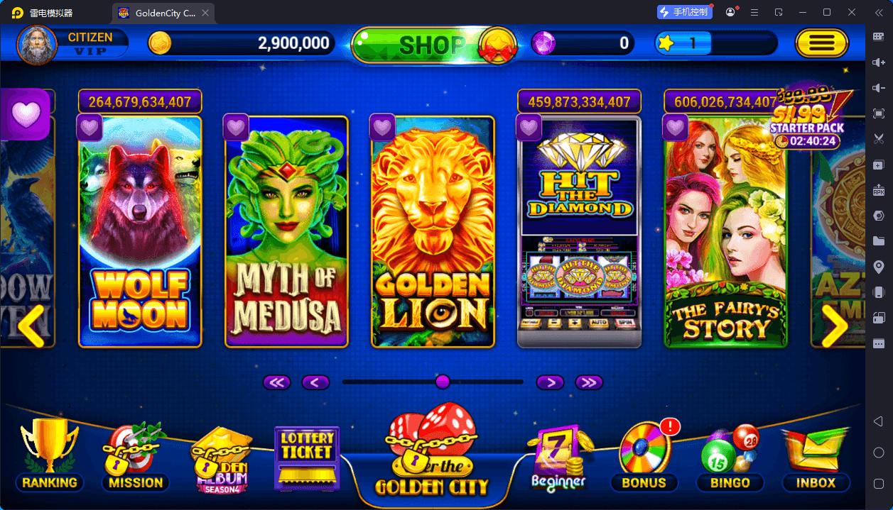 Golden City Casino欧美slots,美国slots海外电玩全套组件 - 九牛源码网