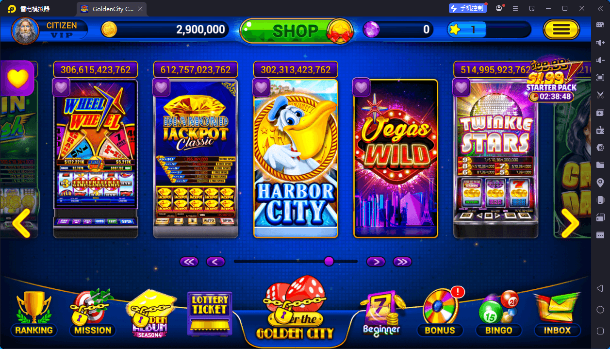 Golden City Casino欧美slots,美国slots海外电玩全套组件 - 九牛源码网